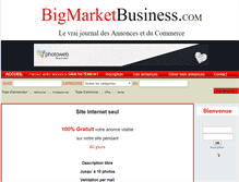 Tablet Screenshot of bigmarketbusiness.com